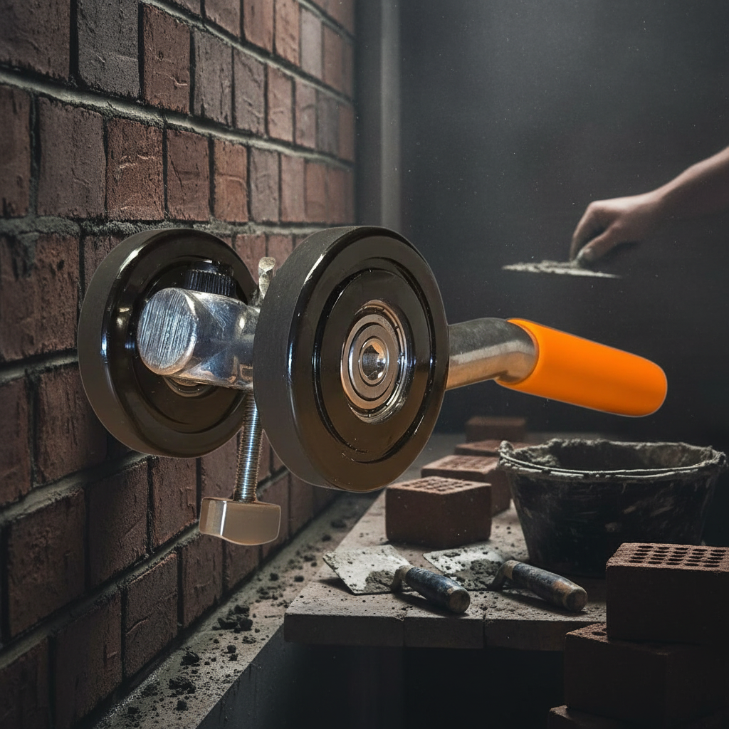 Vosco voegroller Pointer - Metselpointer - RVS Voegpen 8mm met Wiellagers