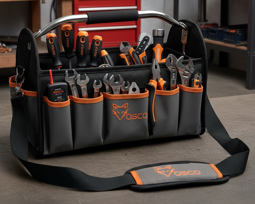Vosco open gereedschapstas